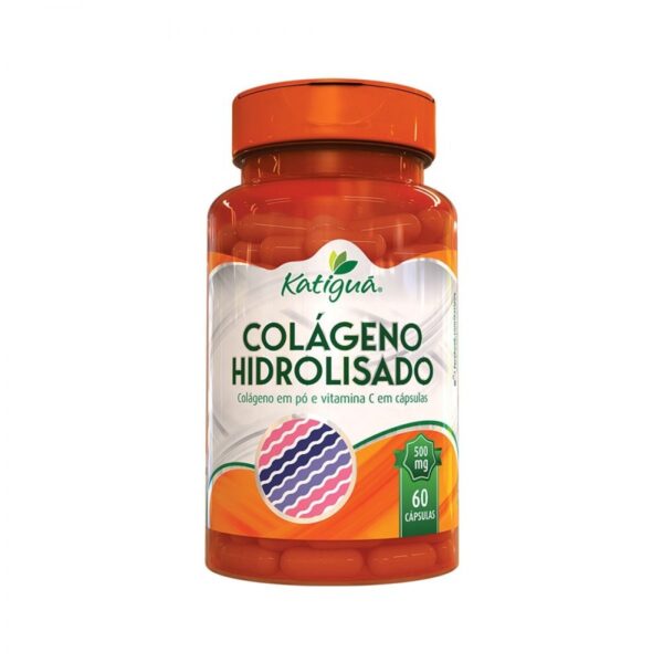 Colágeno Hidrolisado 500mg com vitamina C