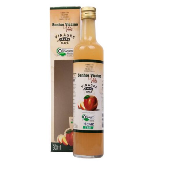 Vinagre de maçã orgânico 500ml